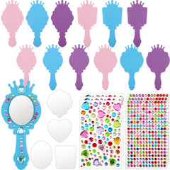 Liliful princess foam mirror kit with colorful mirrors for DIY party crafts