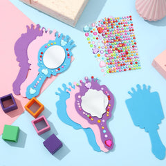 Liliful unbreakable acrylic mirrors with foam frames for safe play