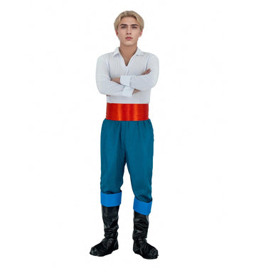 LILLIWEEN Prince Eric costume pants, complete royal look for Halloween and stage performances.