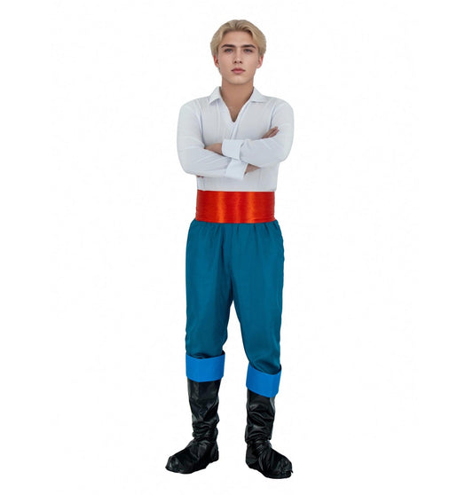 LILLIWEEN Prince Eric costume pants, complete royal look for Halloween and stage performances.