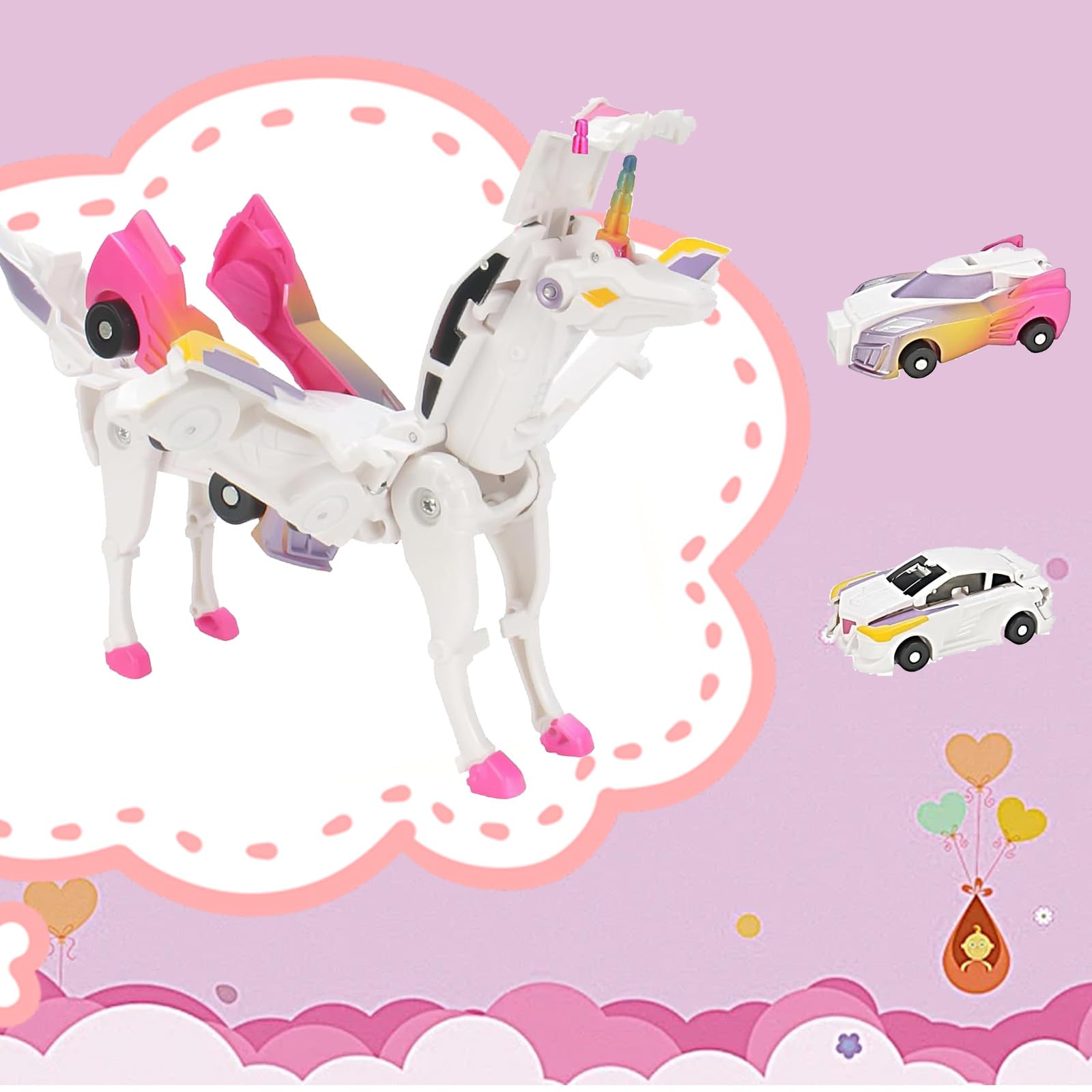 Liluwushe durable ABS toy with smooth edges supports safe play