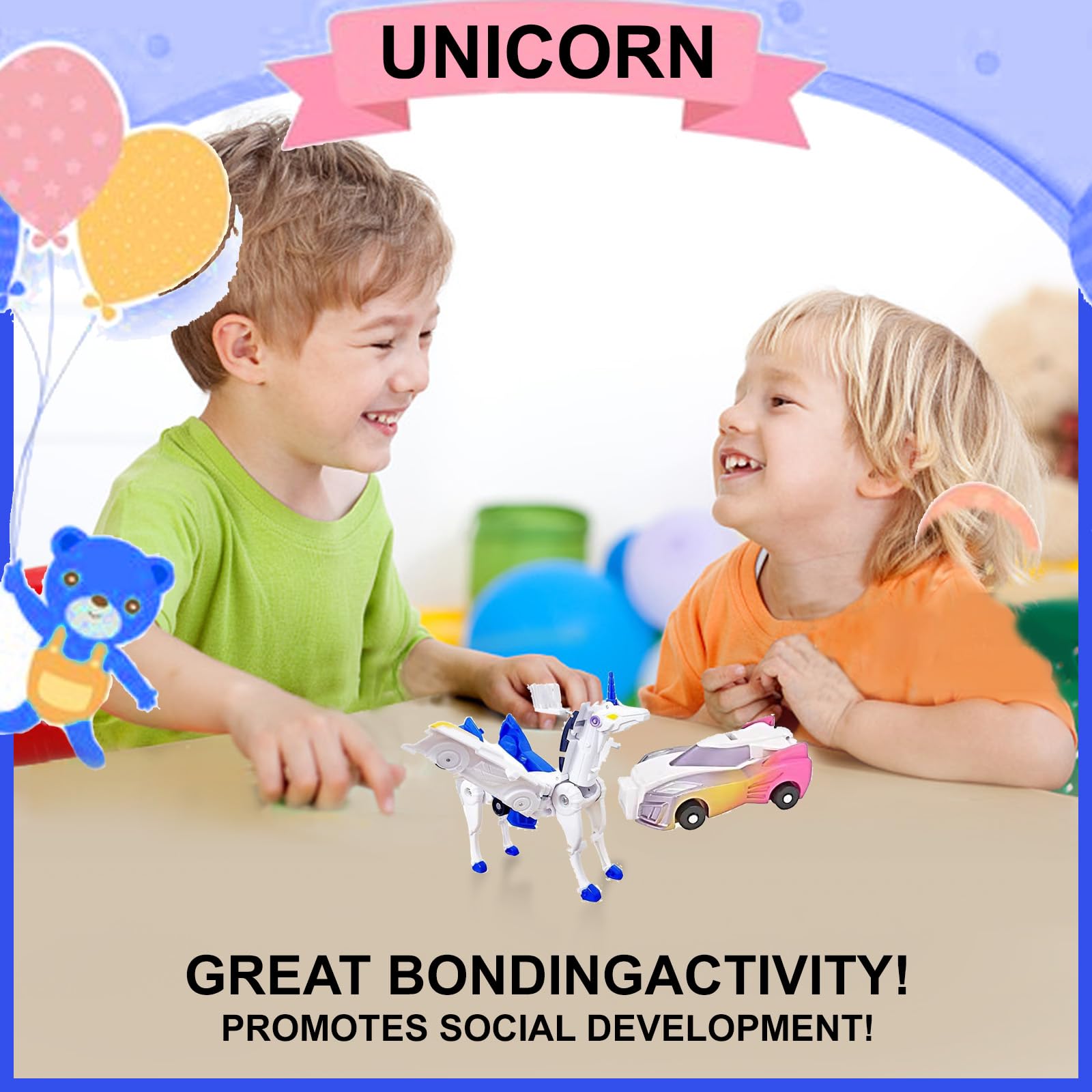 Liluwushe two-in-one toy encourages fine motor skills and problem solving