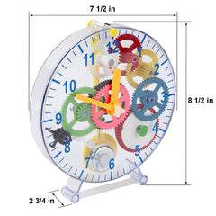 Lily's Home learn gears work: hands-on project showing gear interactions and timing basics