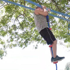 Lily's Things kids-in-action climbing rope supports imaginative ninja play