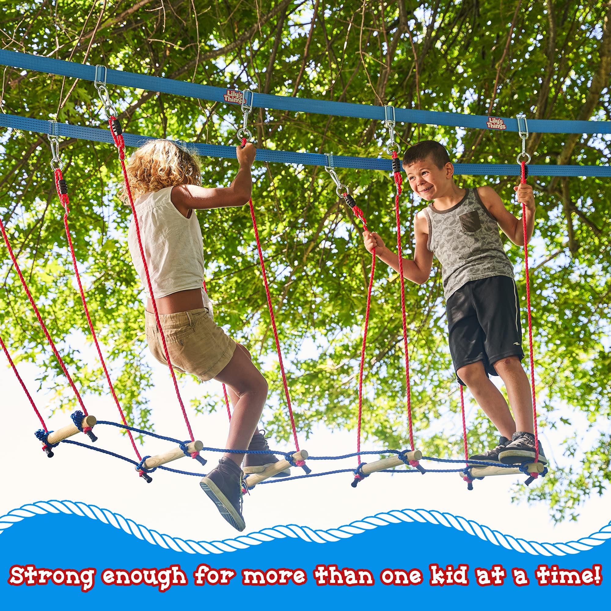 Strong, safe construction of Lily's Things bridge, built to last.