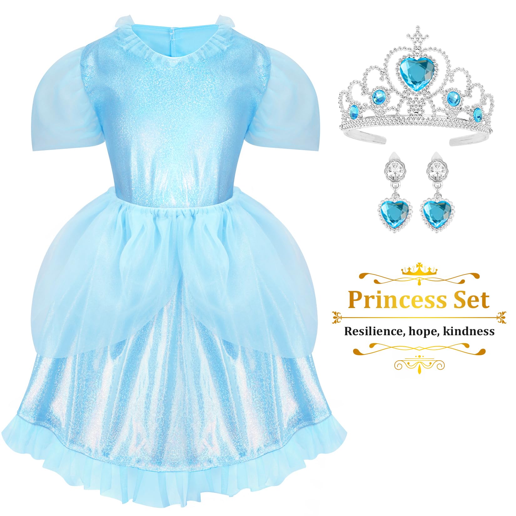 LIMIROLER party scene with kids wearing princess outfits for celebrations.
