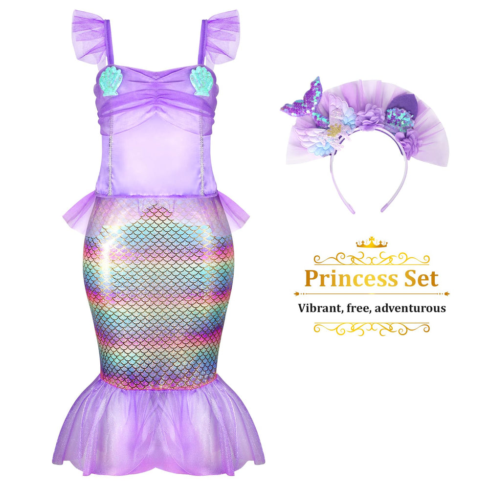 LIMIROLER princess dress set 5 ideal gift for birthdays and holidays
