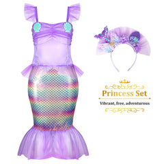LIMIROLER princess dress set 5 ideal gift for birthdays and holidays
