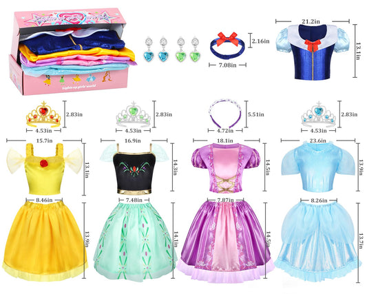 LIMIROLER azure princess skirt pairs easily with tops for creative outfits.
