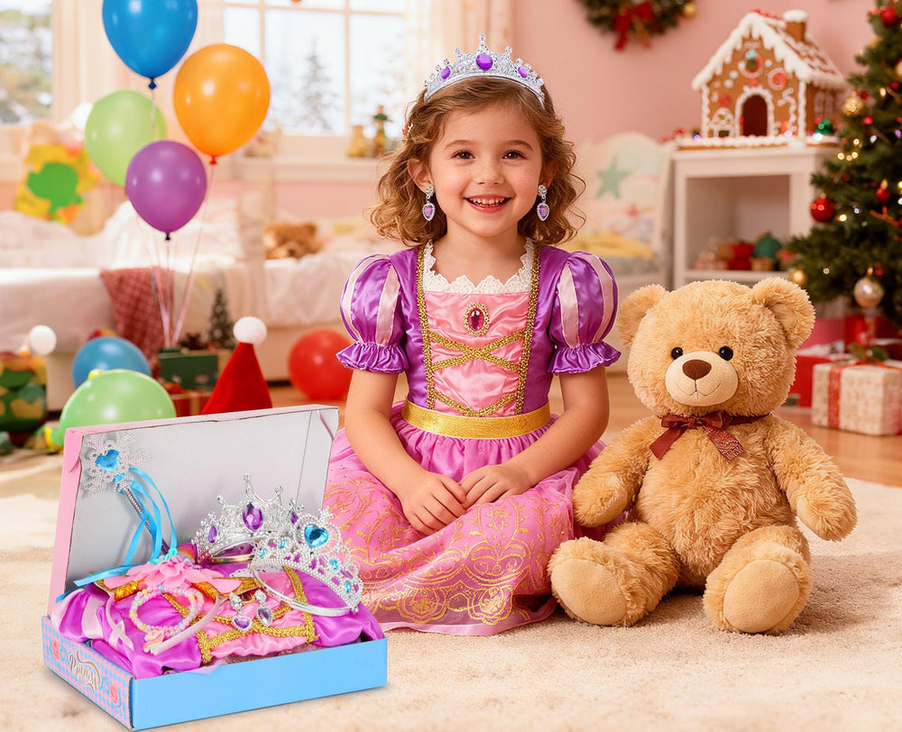 Limiroler princess storage box keeps costumes neat after playtime.