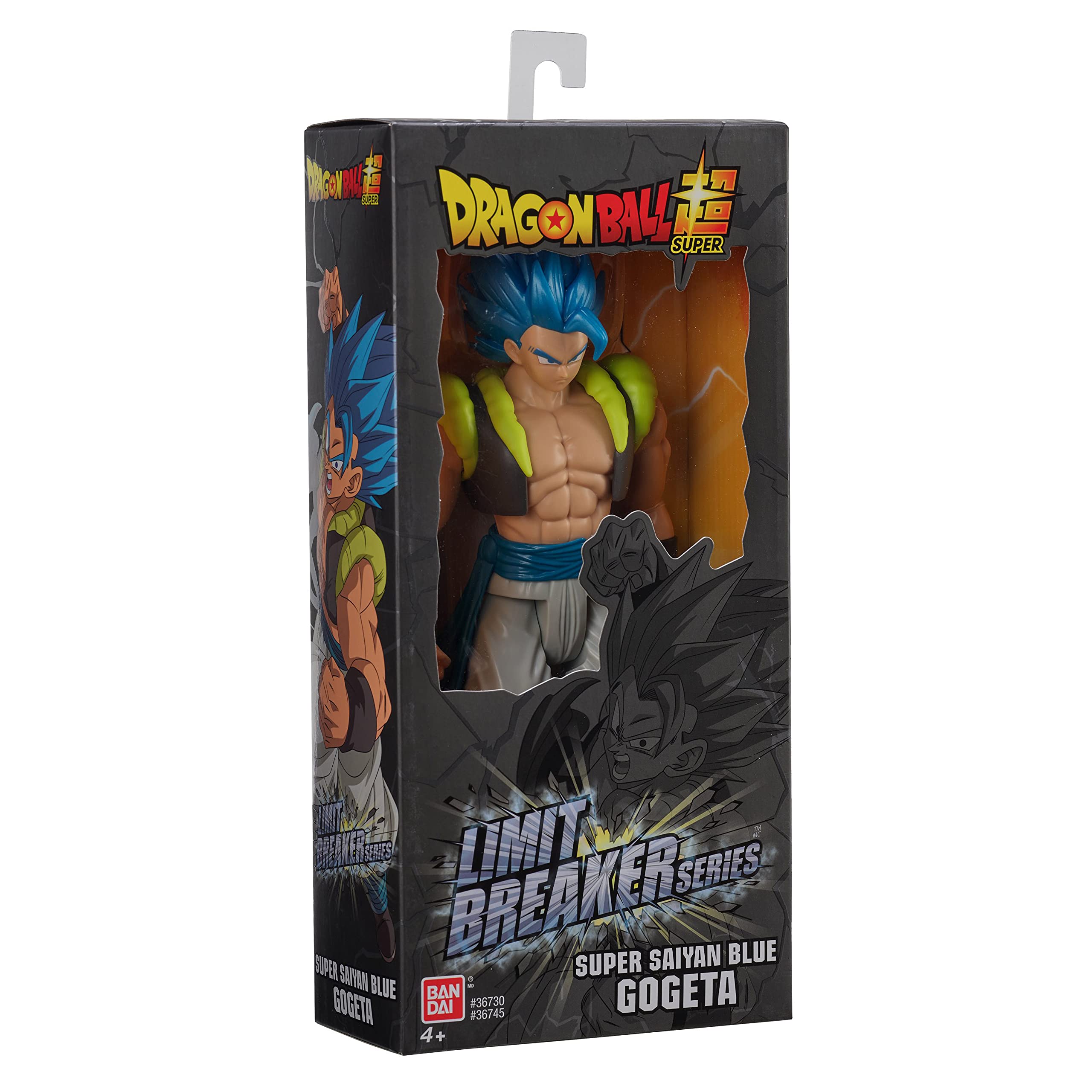 Display-ready Gogeta setup on a shelf for collectors