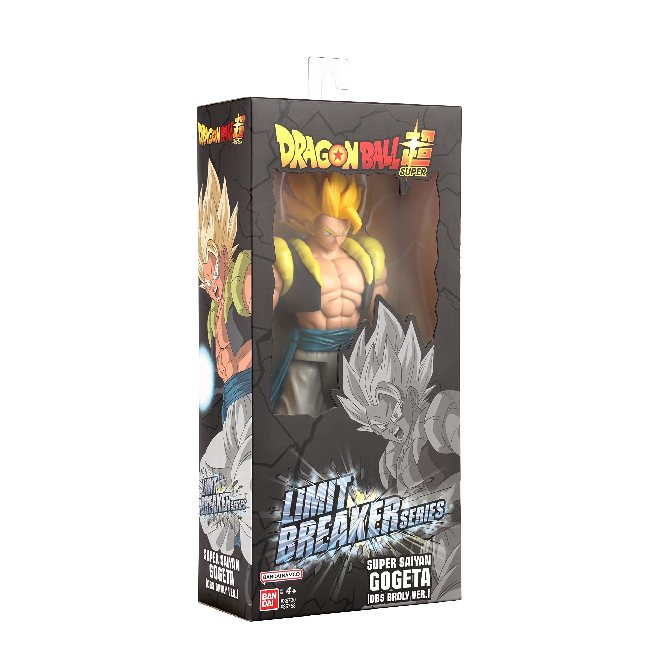 Limit Breaker Gogeta 12in display-ready figure for fans and collectors