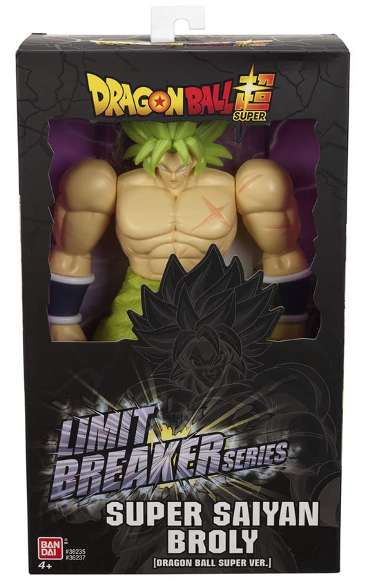 Limit Breaker Series Broly DBS figure shows authentic articulation for dynamic posing