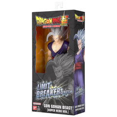 Limit Breaker Series Dragon Ball 12in Gohan Beast collectible for fans and collectors.