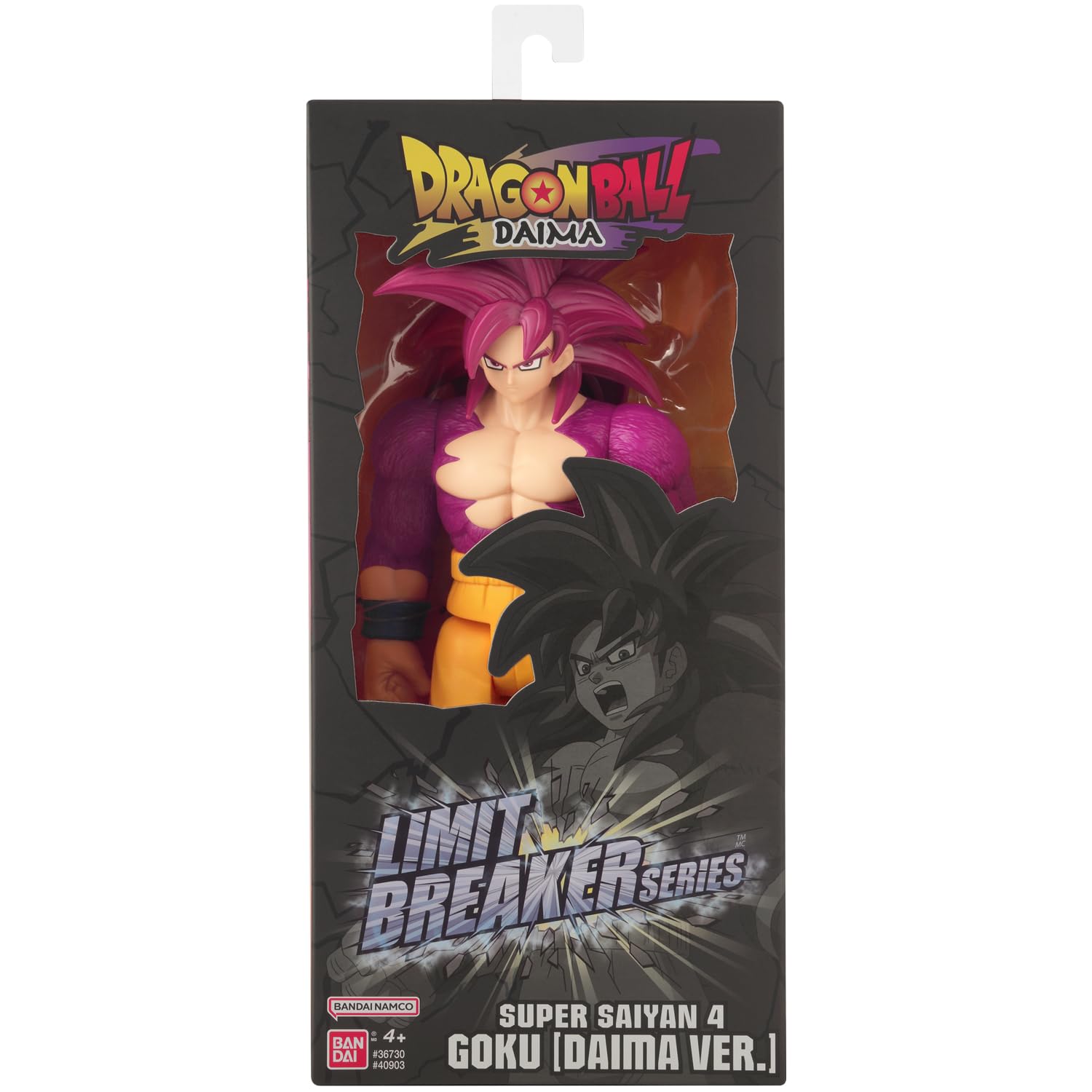 Limit Breaker Series packaging keeps the figure ready for gifting or display.