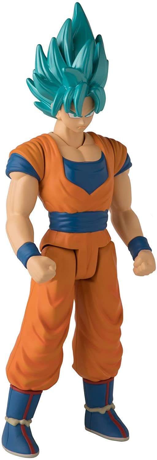 Limit Breaker Series Dragon Ball Super Blue Goku 12-inch figure with dynamic poseability for display