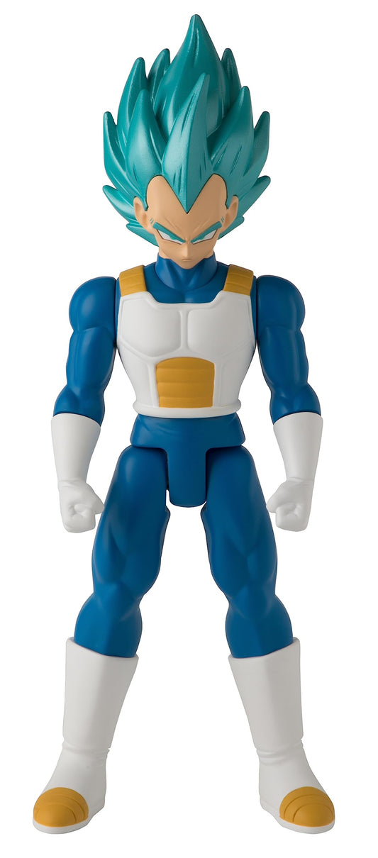 Bandai Namco Dragon Ball Super Vegeta blue form figure, ideal for dynamic posing.