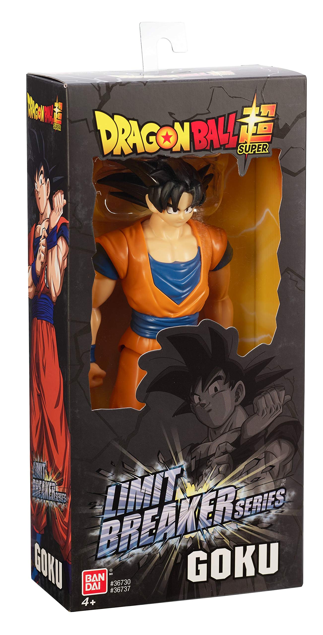 Limit Breaker Series Goku 12-inch figure on a shelf display