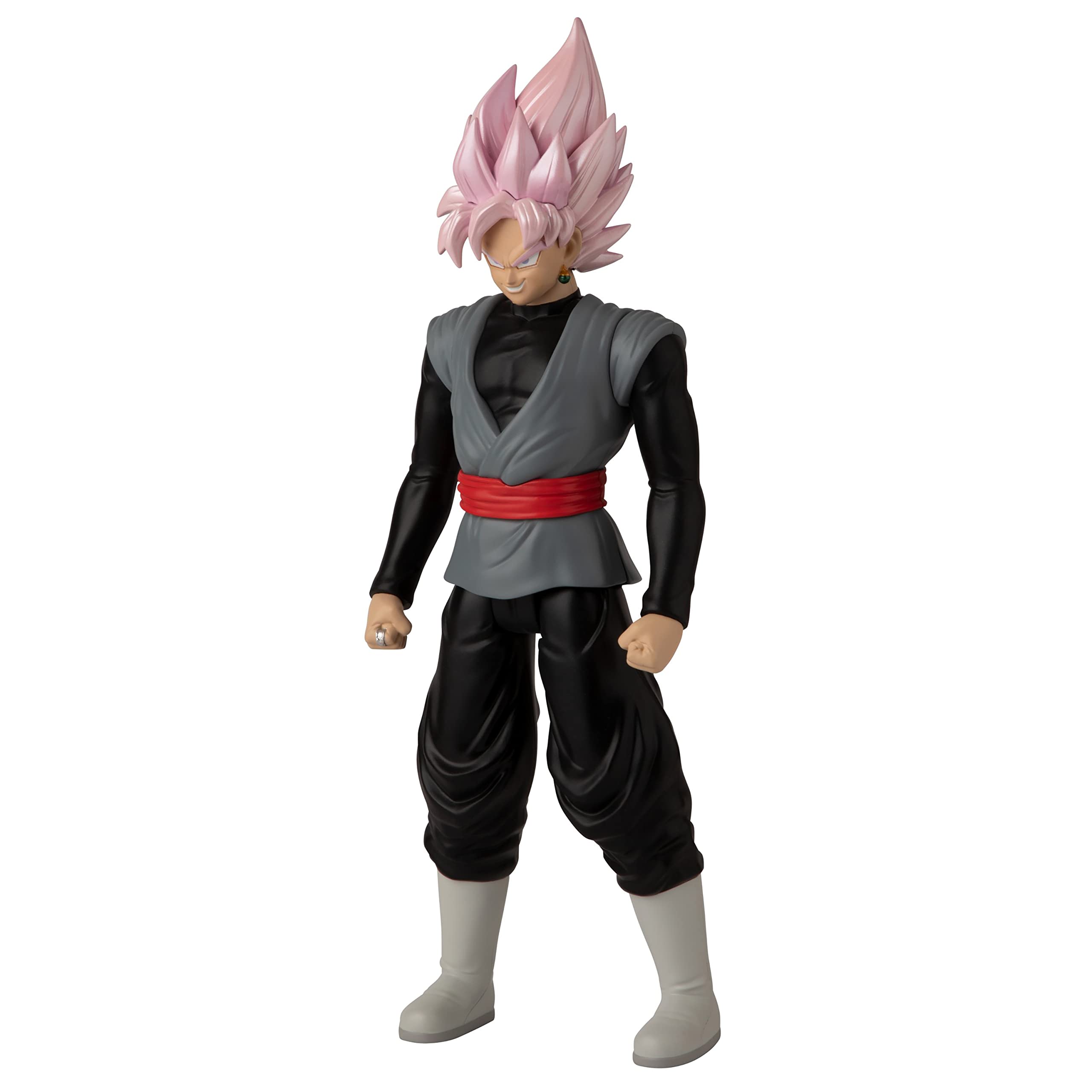 Display-ready 12-inch scale complements other Bandai Dragon Ball figures.