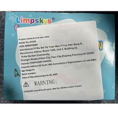 Limpskys Pop Tubes monkey design invites tactile exploration and creative play.