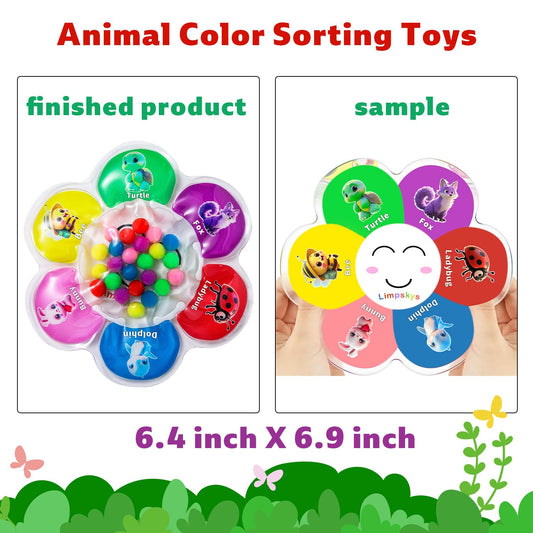 Limpskys Sensory Toy for toddlers features clear liquid and smooth bead glide for calm exploration.