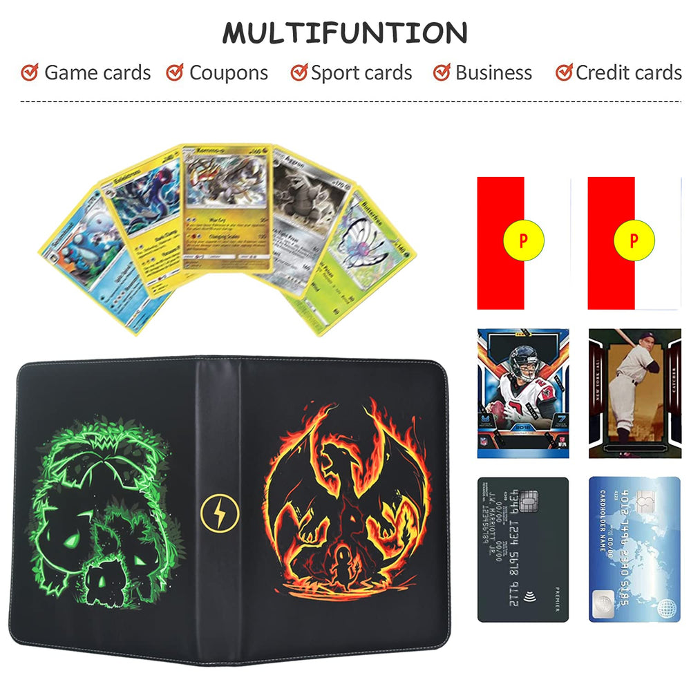 LIMSTDIC waterproof PU fabric exterior protects cards from spills and stains