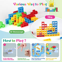 LIMYIOM Tetra Tower thicker cards improve handling for classroom use
