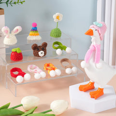 Durable knit materials designed for long-lasting desktop display.