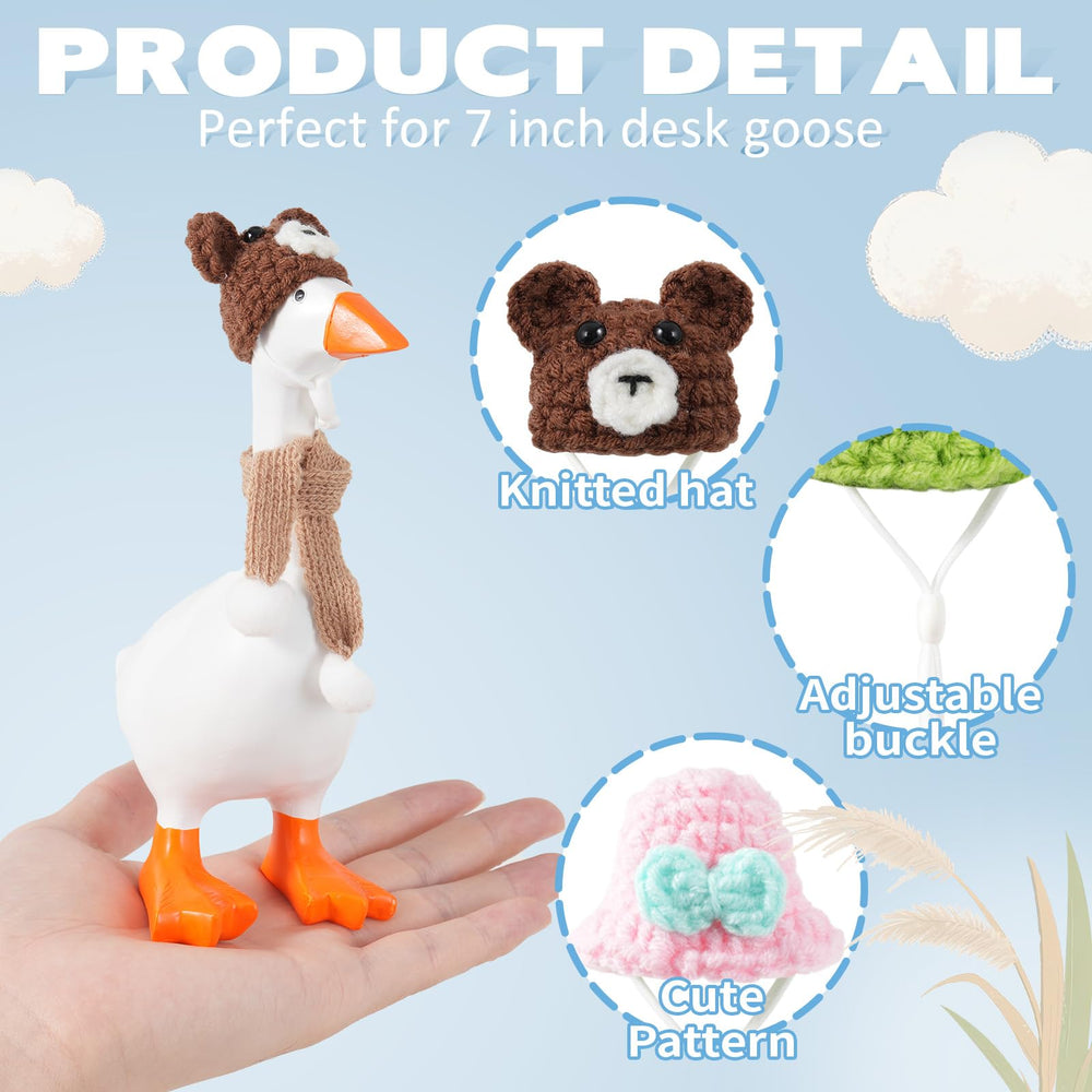 Mix-and-match styles let you refresh your desk goose look daily.