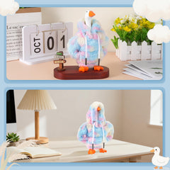 Linastu easy attach and remove hoodie for quick desk styling
