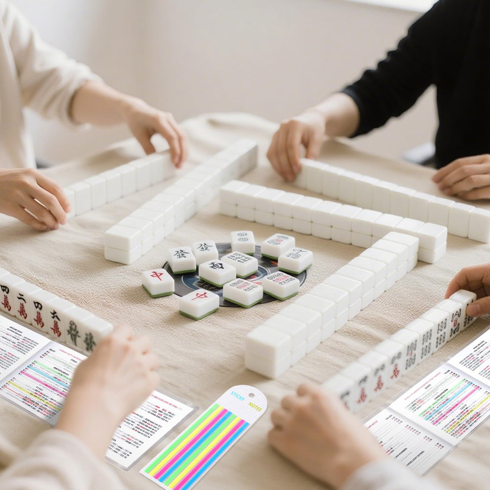 Linastu Mahjong color-code system helps organize rules at a glance