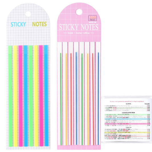 Linastu Mahjong line highlighter solid color markers for quick rule identification during play