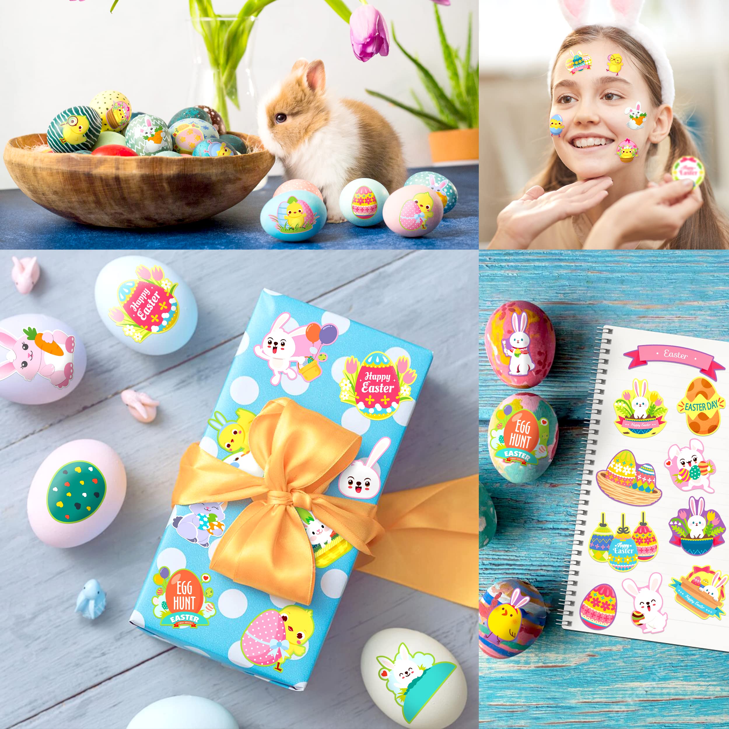 Linaye Easter stickers ideal basket gift filler for joyful celebrations.