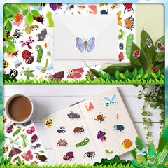 Brightly colored LINAYE stickers for laptops and notebooks, boosting creative projects.