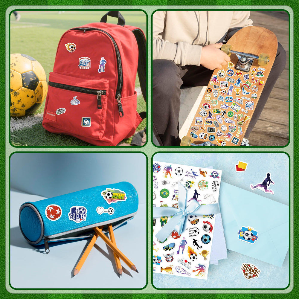 LINAYE soccer stickers gift idea for kids and students to celebrate achievements