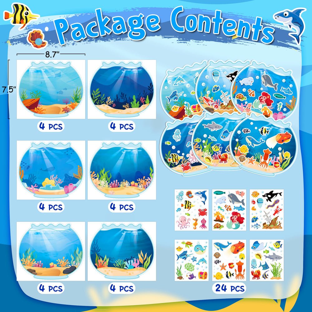 LINAYE under the sea scene sheets brighten summer classroom projects