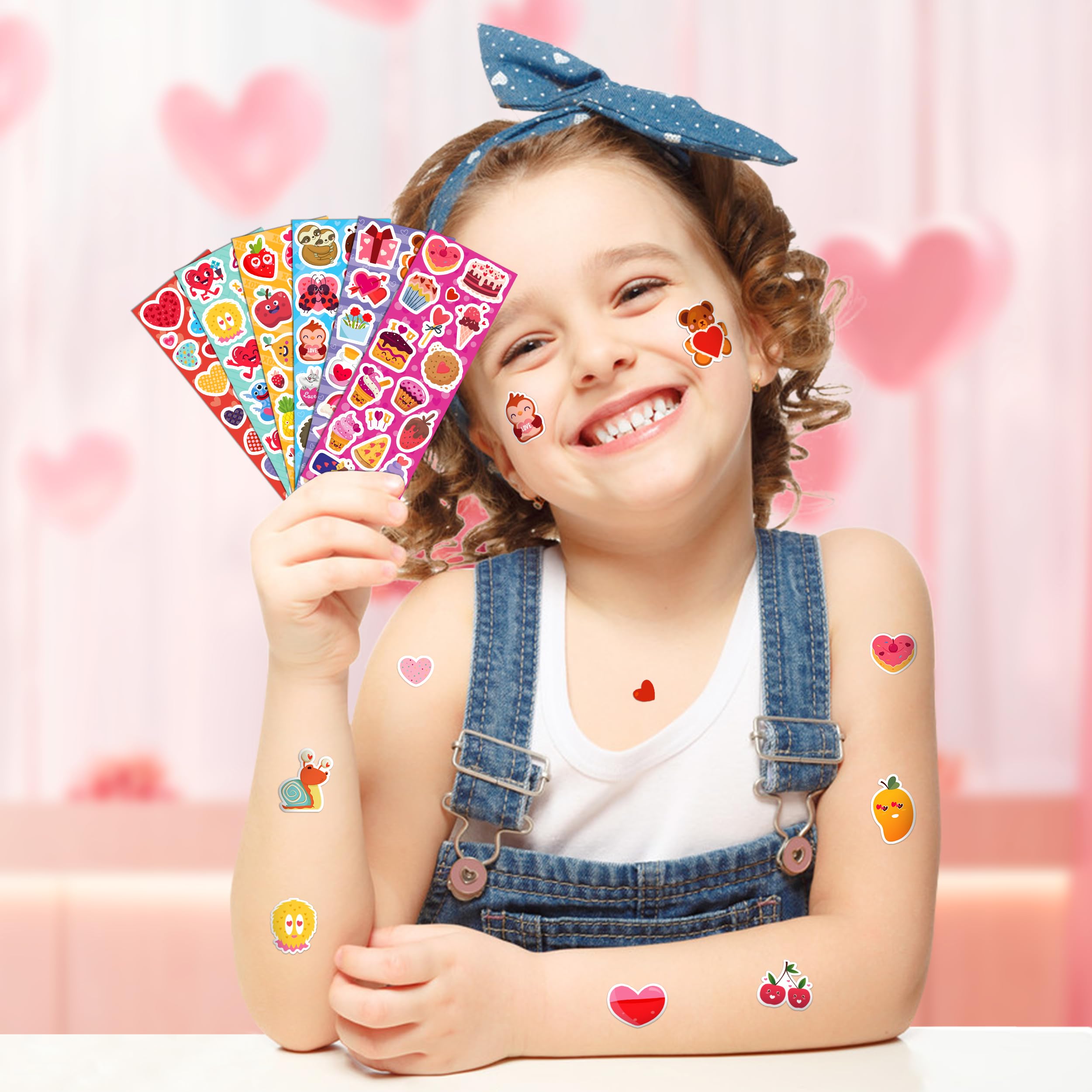 LINAYE Valentine stickers gift boxes great for party favors and gift decoration