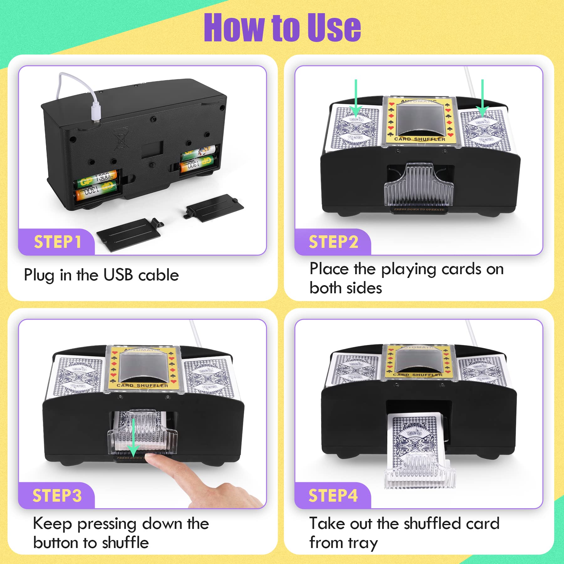 Lineba packaging protects the shuffler during shipping.