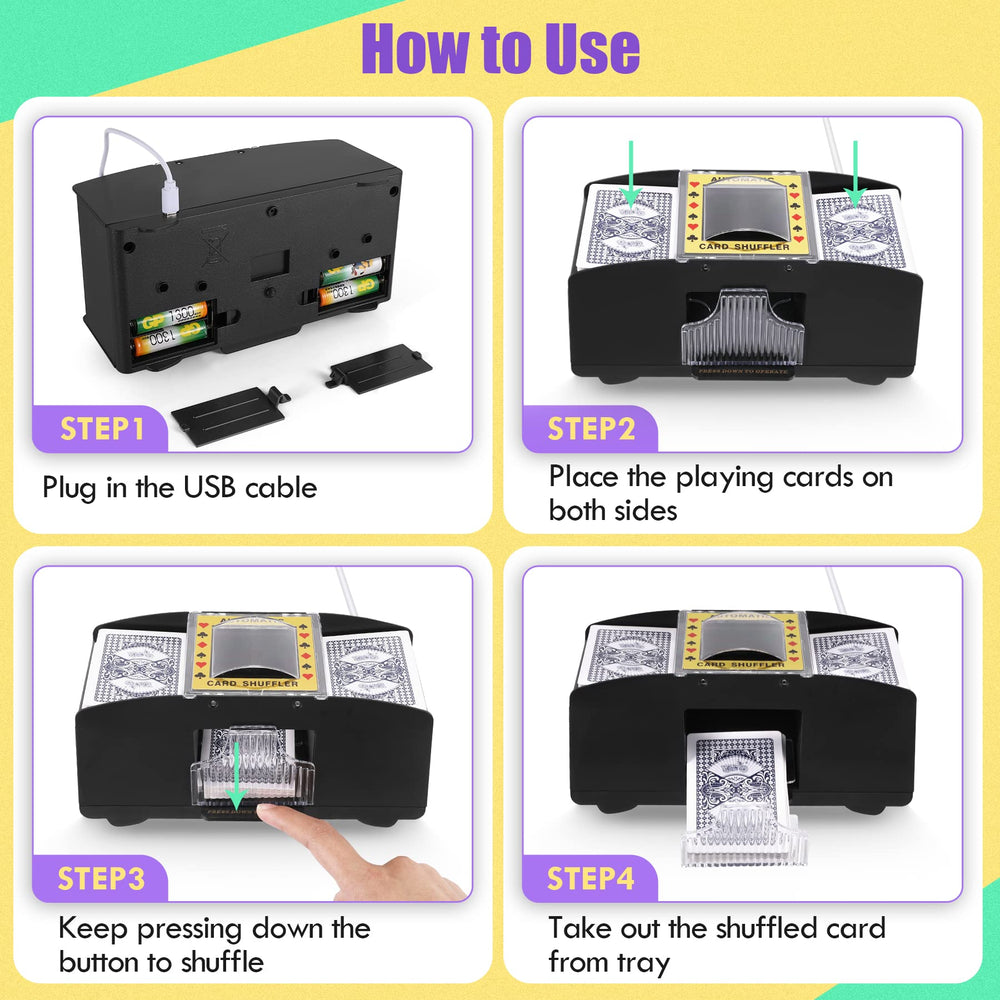 Lineba packaging protects the shuffler during shipping.
