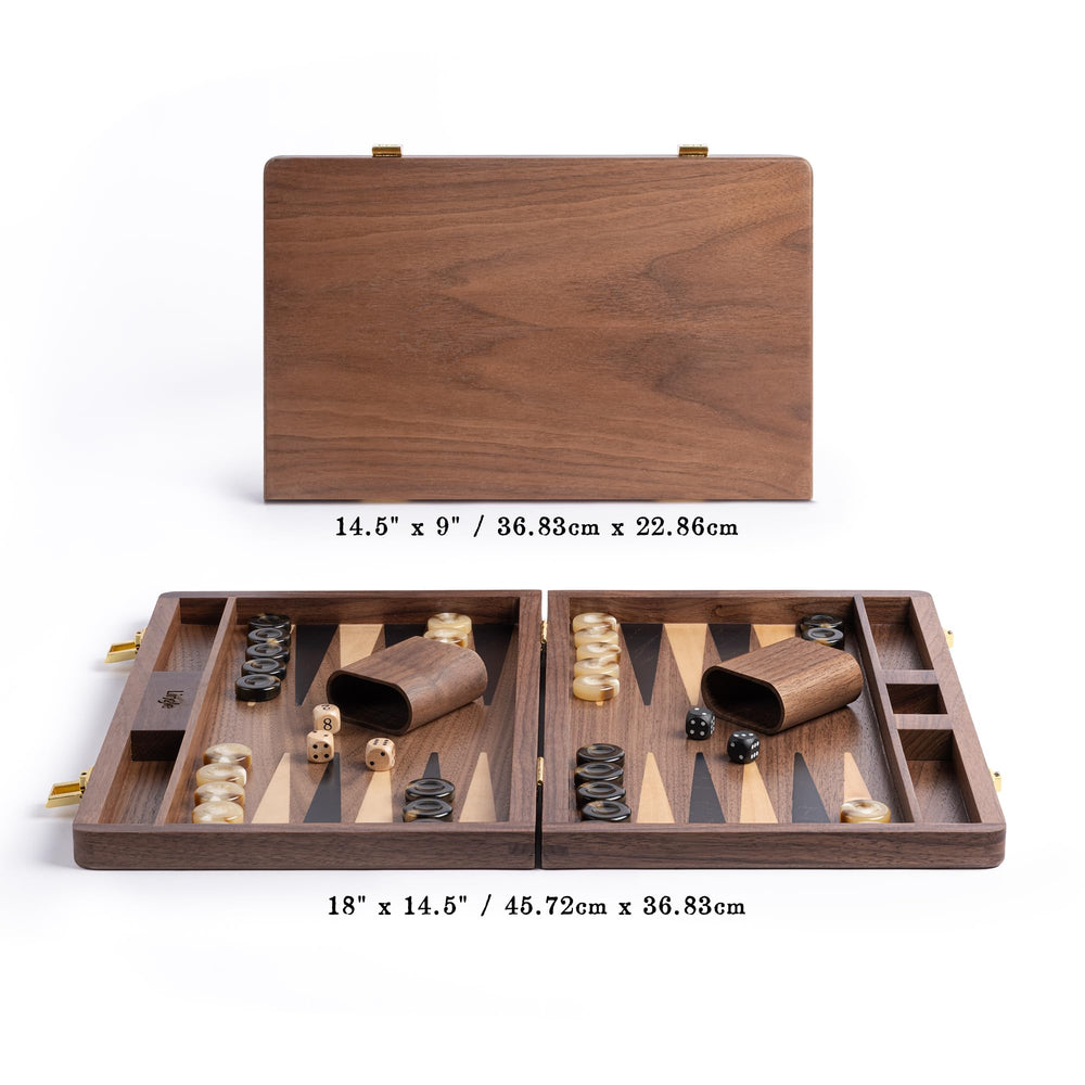 Lingle artificial horn checkers, 30 pieces for classic gameplay.