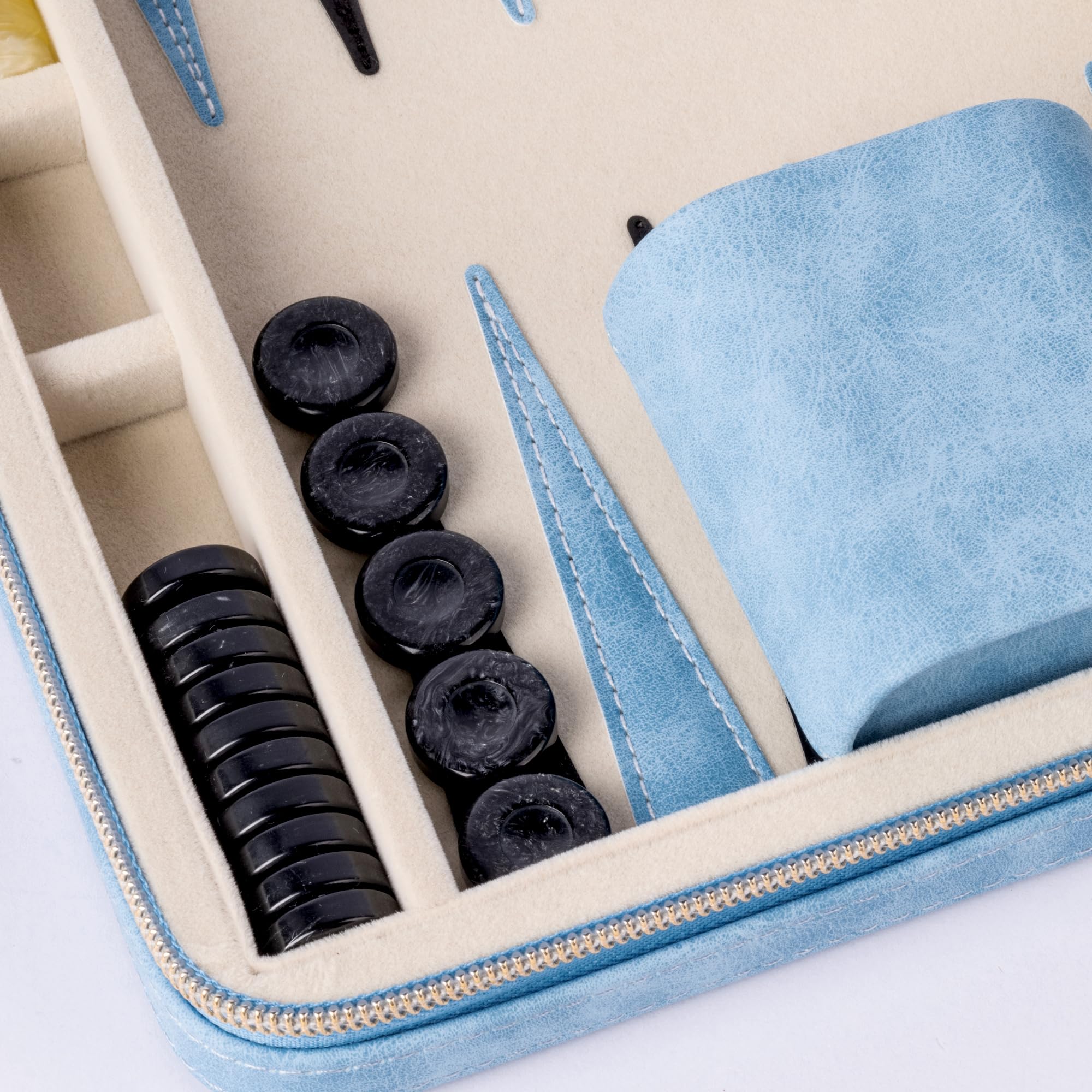 Lingle backgammon gift packaging blue presents ideal gift option