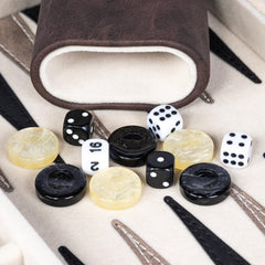 Lingle backgammon dice cups for smooth, reliable rolling