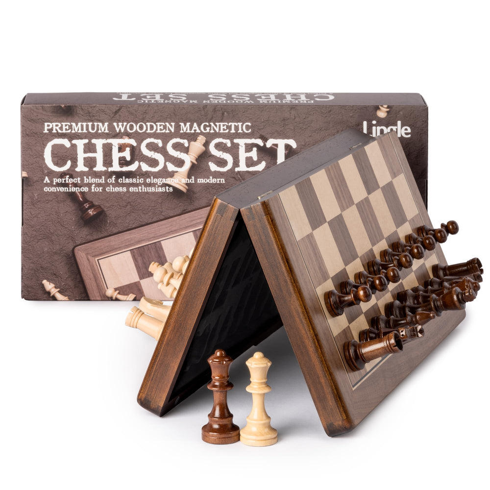 Lingle extra queen piece included for diverse midgame options.