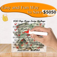 LingLingo clear acrylic piggy bank shows progress with a see-through surface.