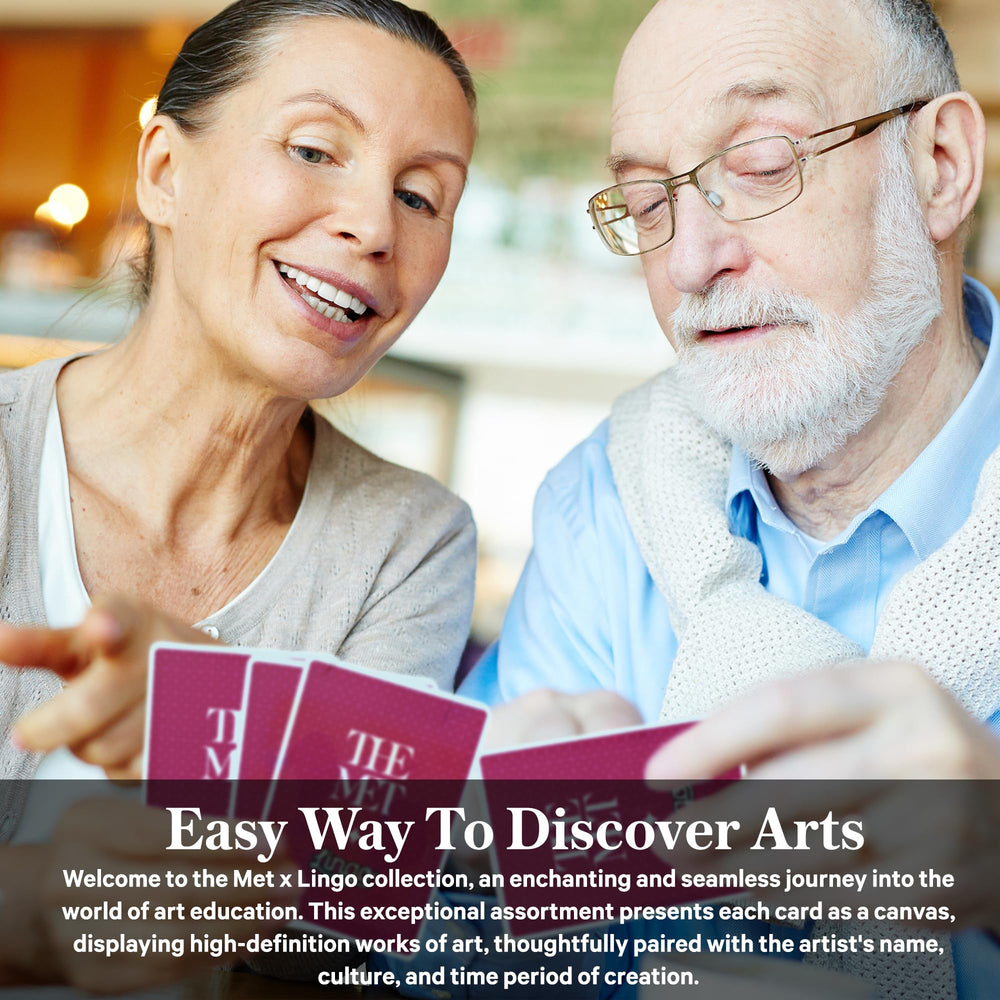 Lingo Met Icons card emphasizes premium materials for durable, smooth play.