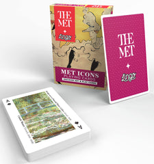Lingo Met Icons card arrives with a bright travel box for portability.