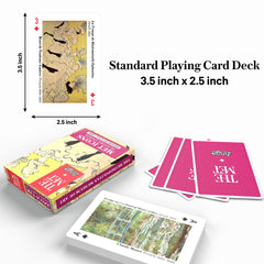 Lingo Met Icons card with Unicorn in Garden showcases timeless art for game nights.