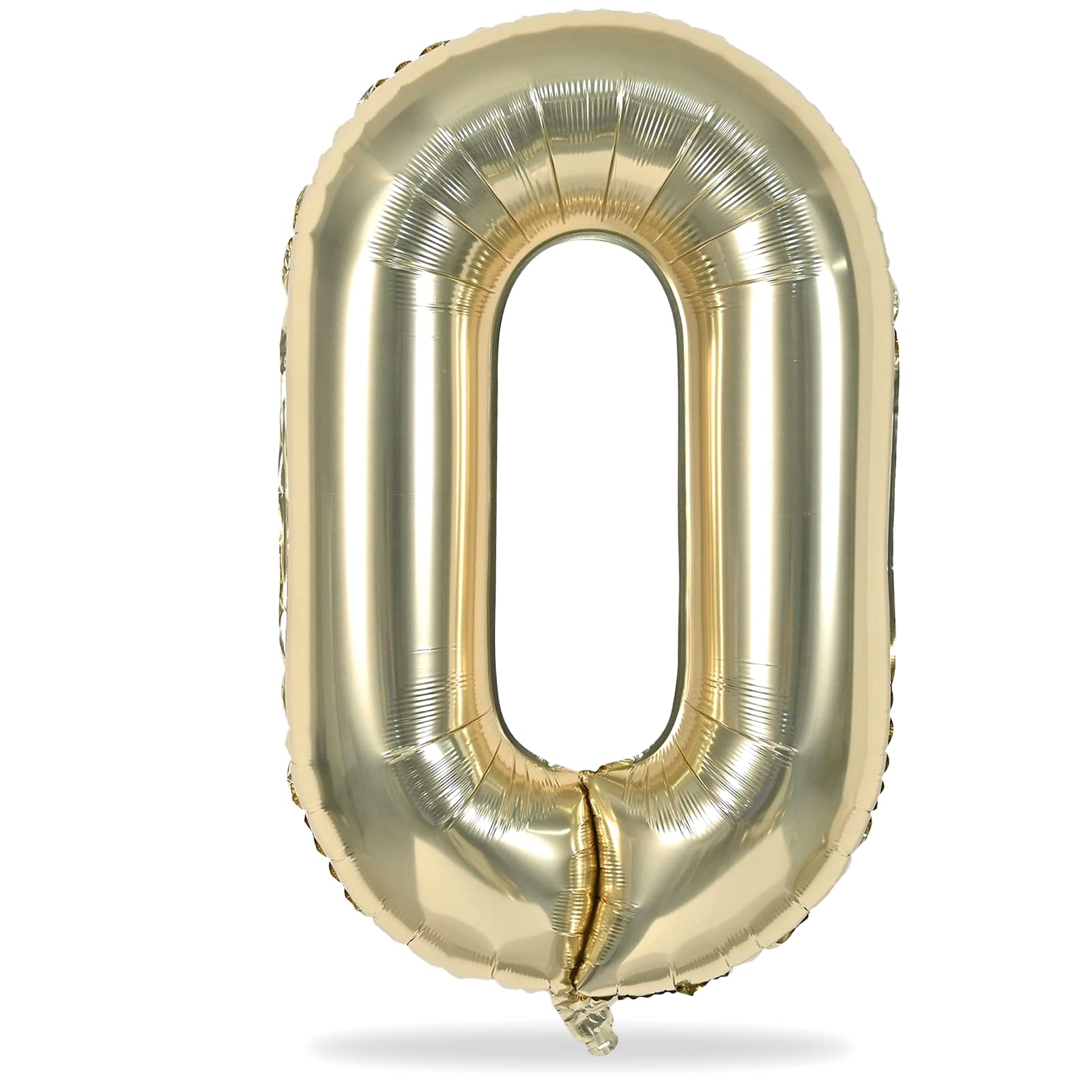 Lingqiang 40-inch number 7 balloon in champagne gold as eye-catching decor