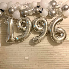 Lingqiang 40-inch number 1 decor; ideal photo backdrop.