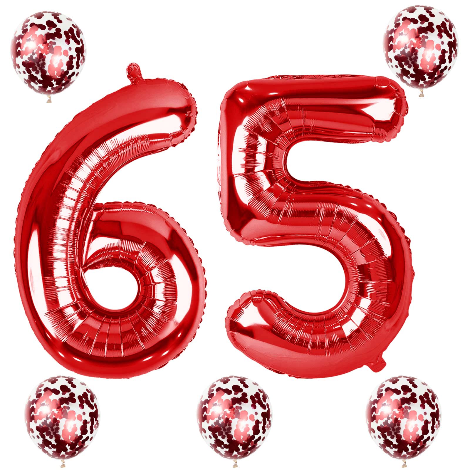 Lingqiang close-up of metallic finish and premium quality balloons.